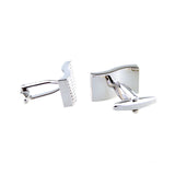 Plain Colour Metal Cufflinks