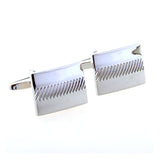 Plain Colour Metal Cufflinks