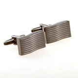 Plain Colour Metal Cufflinks