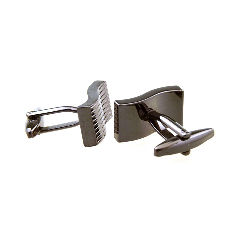 Plain Colour Metal Cufflinks