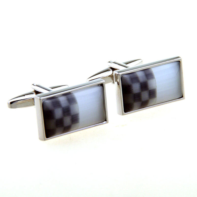 Cateye Glass Cufflinks