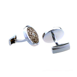Plain Colour Metal Cufflinks