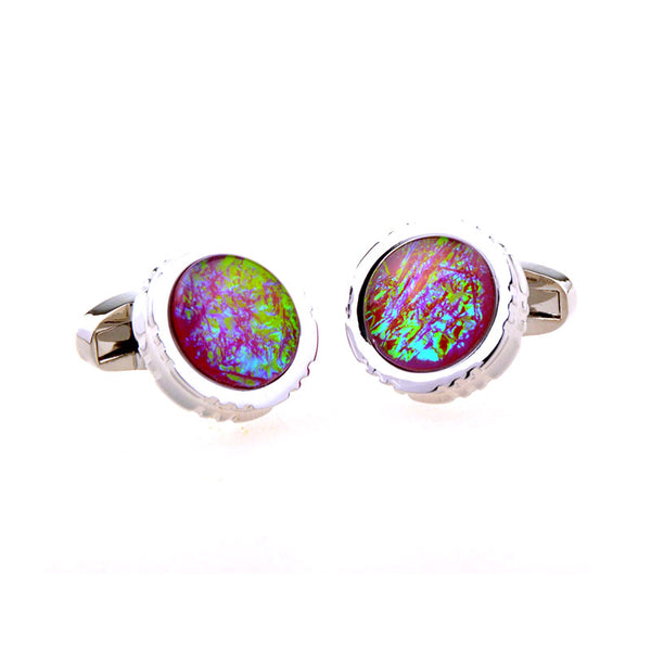 Cateye Glass Cufflinks