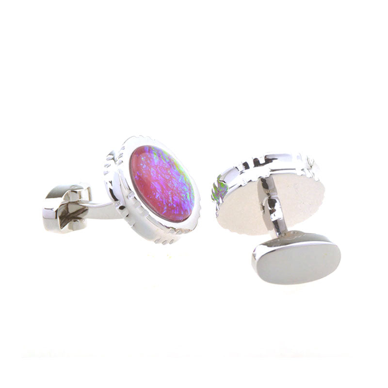 Cateye Glass Cufflinks