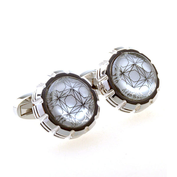 Cateye Glass Cufflinks