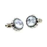 Cateye Glass Cufflinks