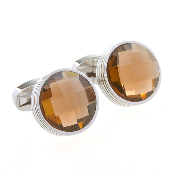 Cateye Glass Cufflinks