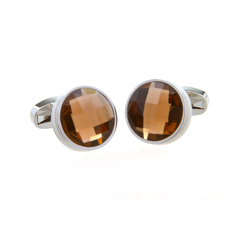 Cateye Glass Cufflinks