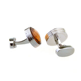 Cateye Glass Cufflinks