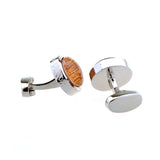 Cateye Glass Cufflinks