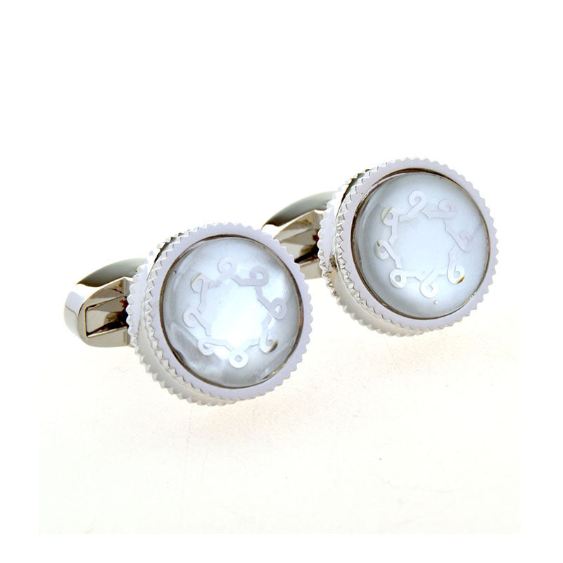 Cateye Glass Cufflinks