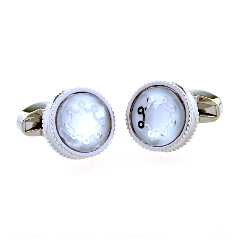 Cateye Glass Cufflinks