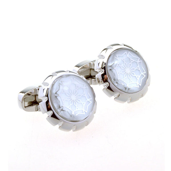 Cateye Glass Cufflinks