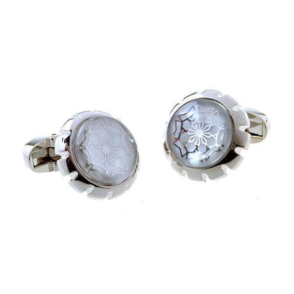 Cateye Glass Cufflinks