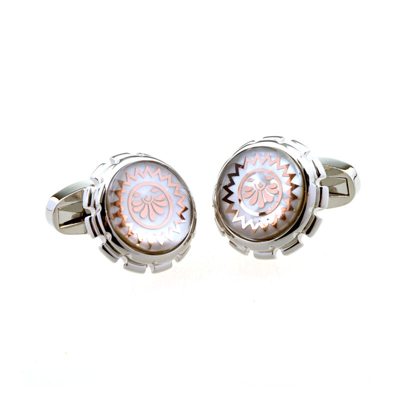 Cateye Glass Cufflinks