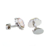Cateye Glass Cufflinks