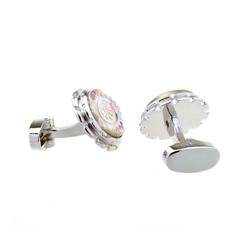 Cateye Glass Cufflinks