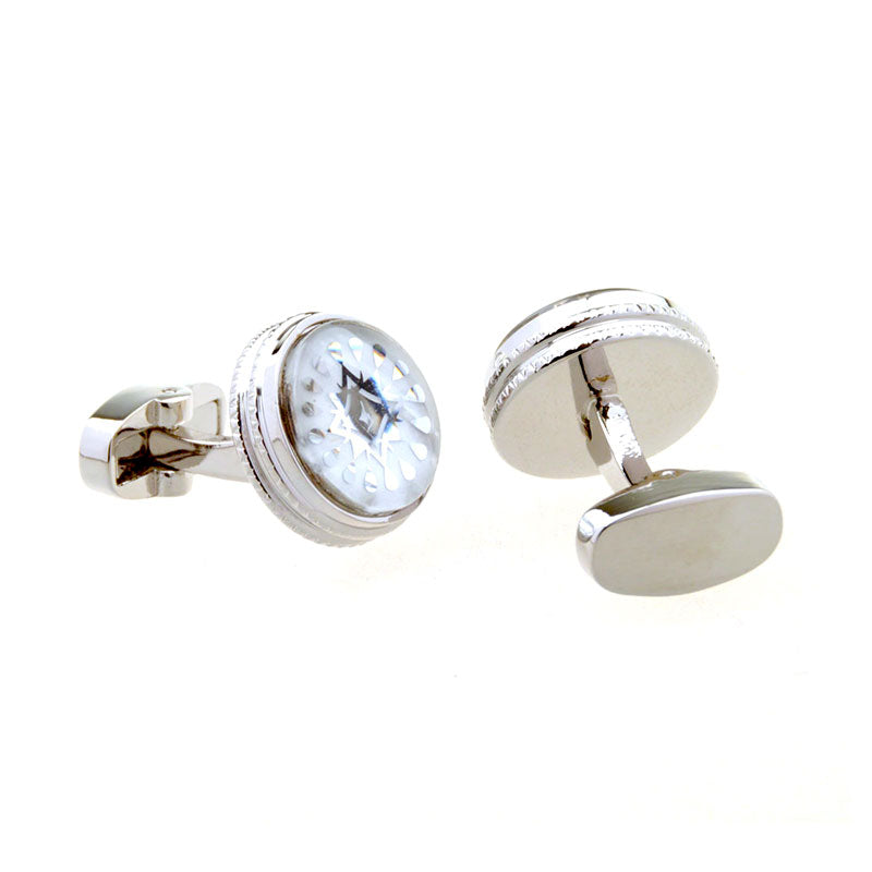 Cateye Glass Cufflinks