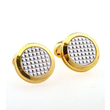 Plain Colour Metal Cufflinks