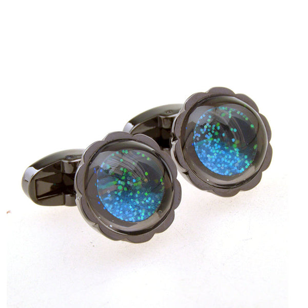 Cateye Glass Cufflinks