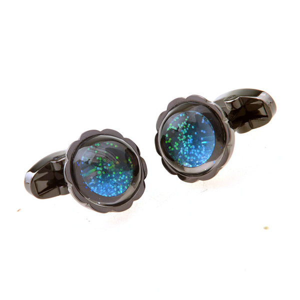 Cateye Glass Cufflinks