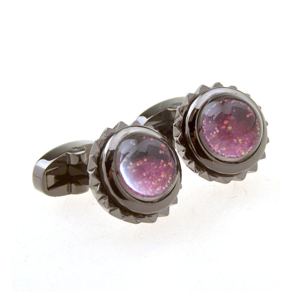 Cateye Glass Cufflinks