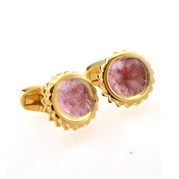 Cateye Glass Cufflinks