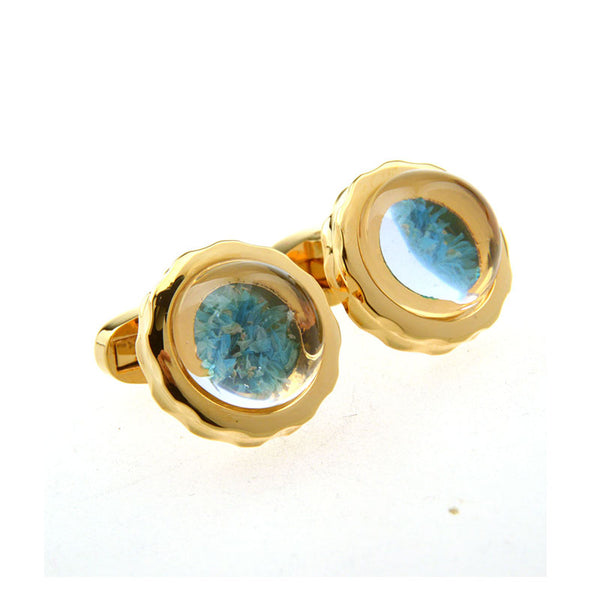Cateye Glass Cufflinks