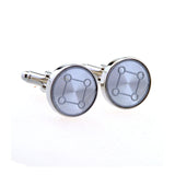 Plain Colour Metal Cufflinks
