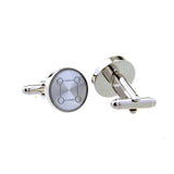 Plain Colour Metal Cufflinks