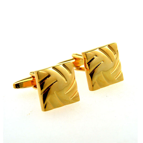 Plain Colour Metal Cufflinks