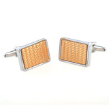 Plain Colour Metal Cufflinks
