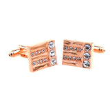 Crystal Zircon Cufflinks