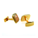 Crystal Zircon Cufflinks