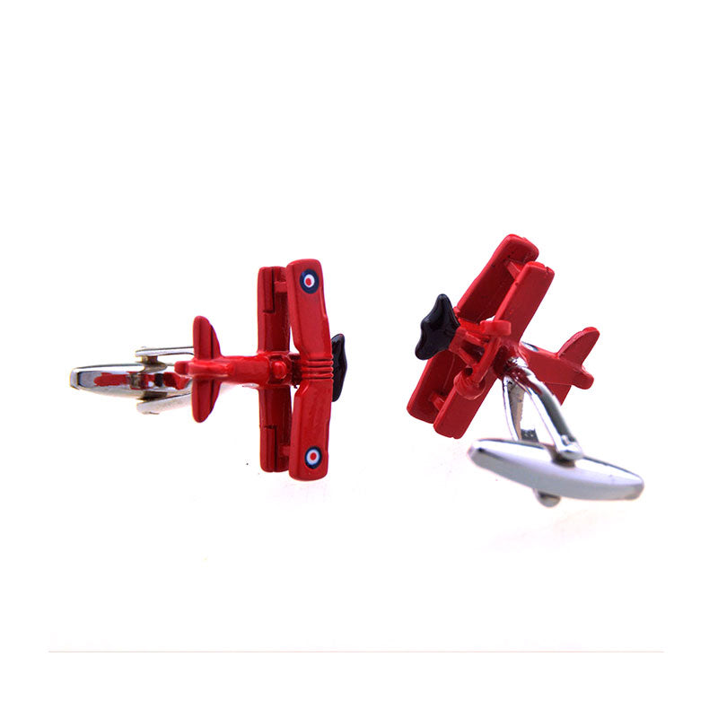 Military Tools Grease Baking Paint Cufflinks