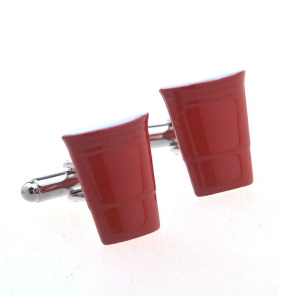 Military Tools Grease Baking Paint Cufflinks