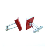 Military Tools Grease Baking Paint Cufflinks