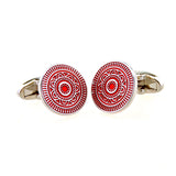 Enamel Dropping Glue Cufflinks