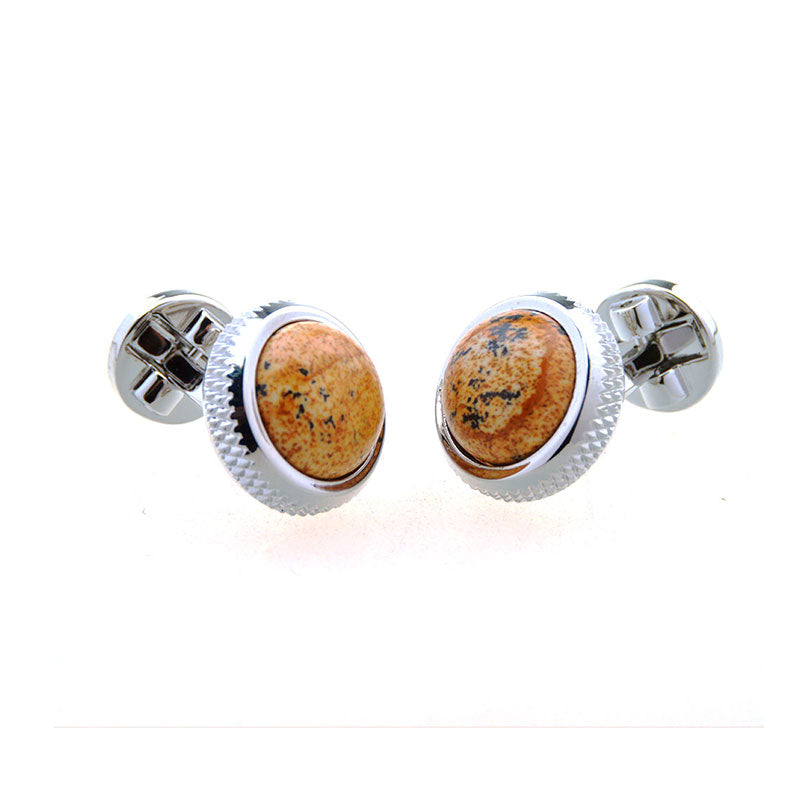Shells Agate Cufflinks