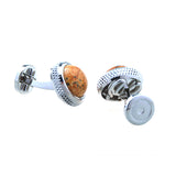Shells Agate Cufflinks