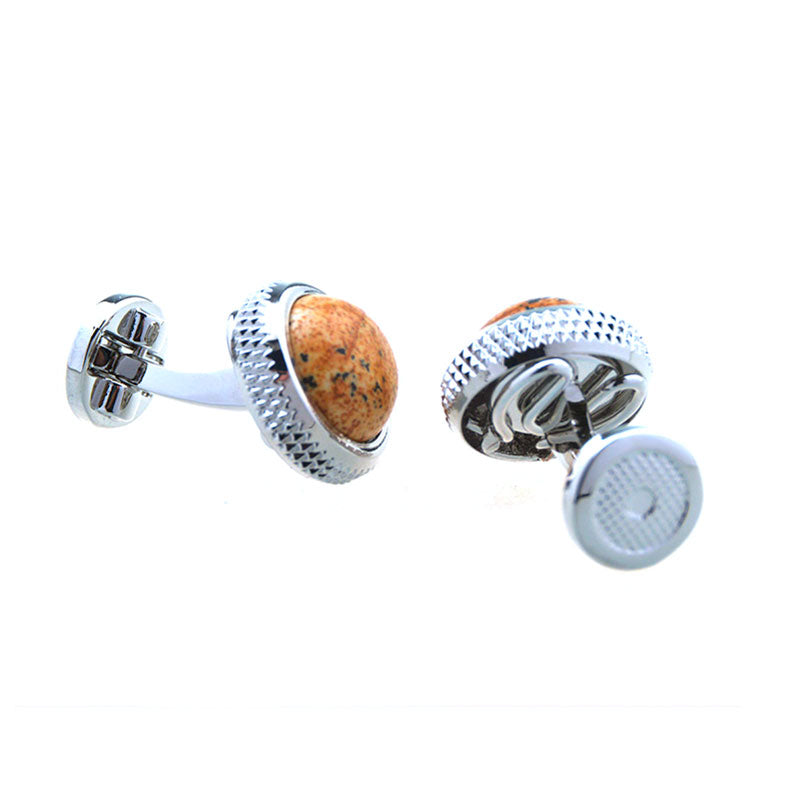 Shells Agate Cufflinks