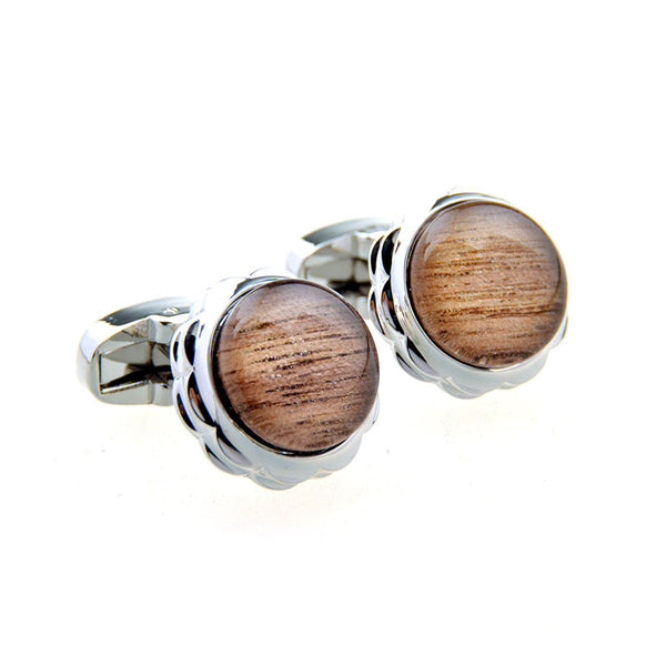 Cateye Glass Cufflinks
