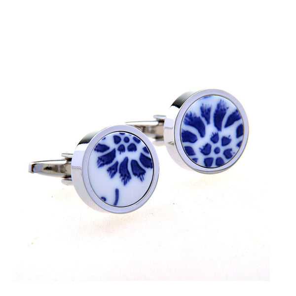 Shells Agate Cufflinks