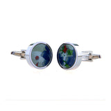 Shells Agate Cufflinks