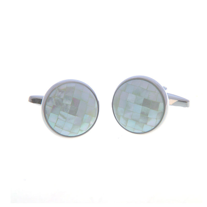 Shells Agate Cufflinks