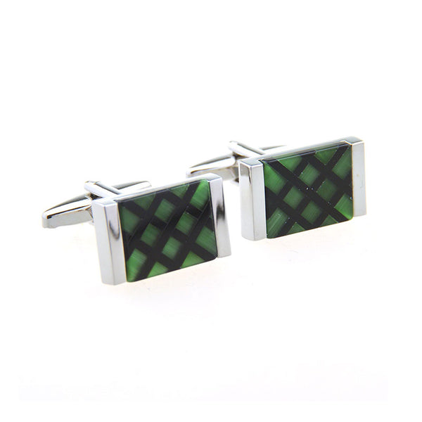 Cateye Glass Cufflinks