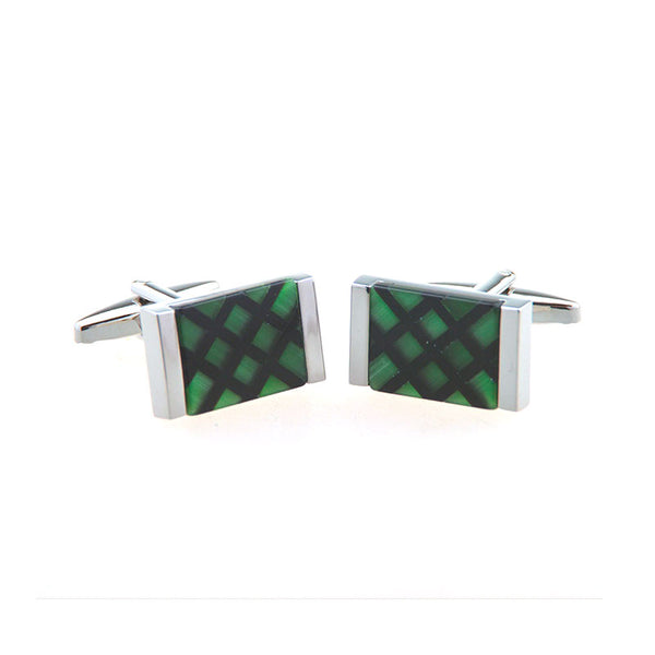 Cateye Glass Cufflinks