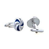 Crystal Zircon Cufflinks