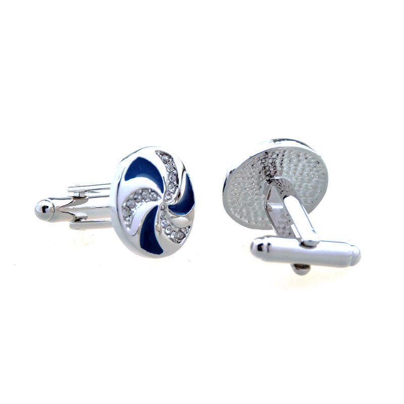 Crystal Zircon Cufflinks