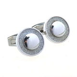 Crystal Zircon Cufflinks